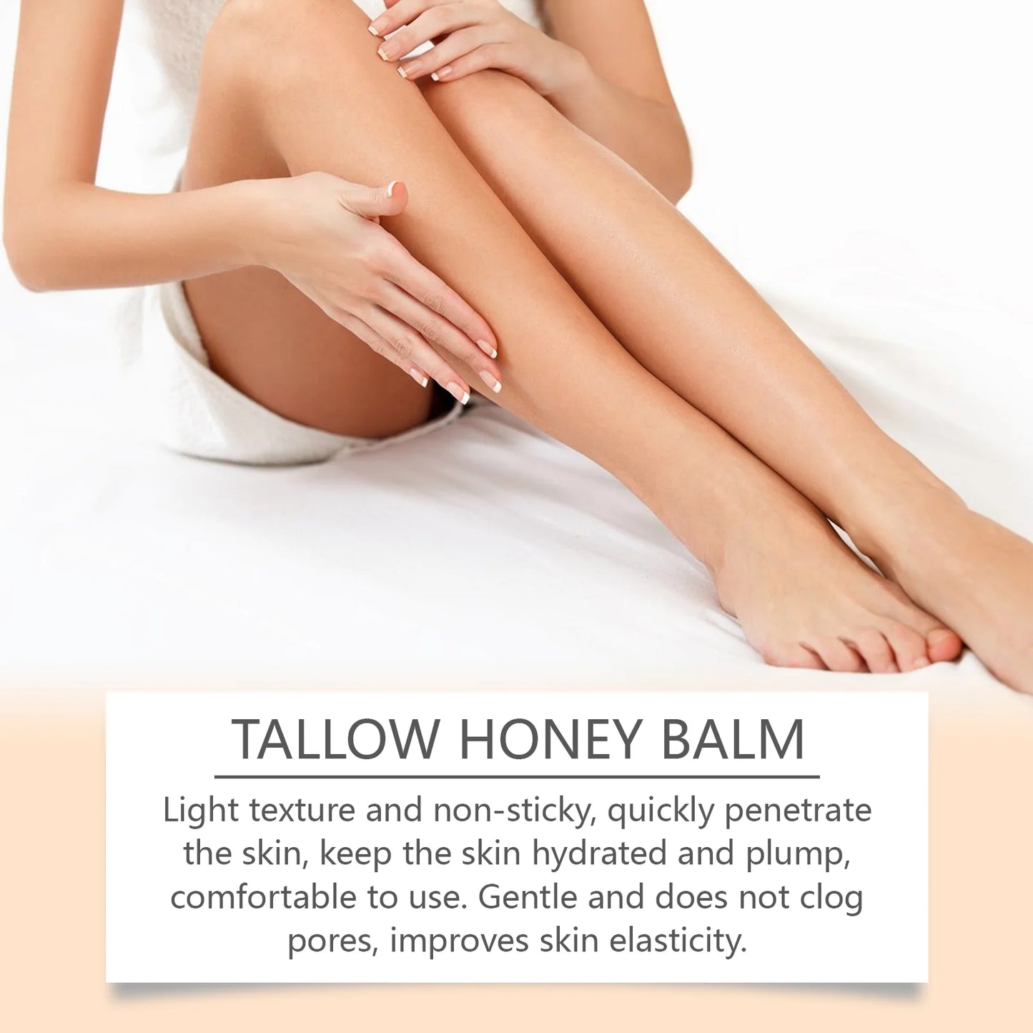 Tallow Honey Cream Glow Hydrating Skin Moisturizer Lotion